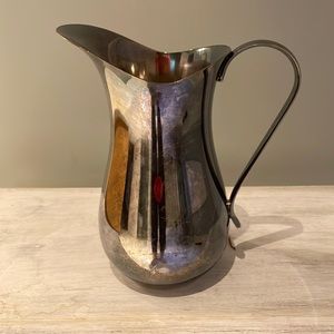 Vintage silver plated pitcher. Marking says Star